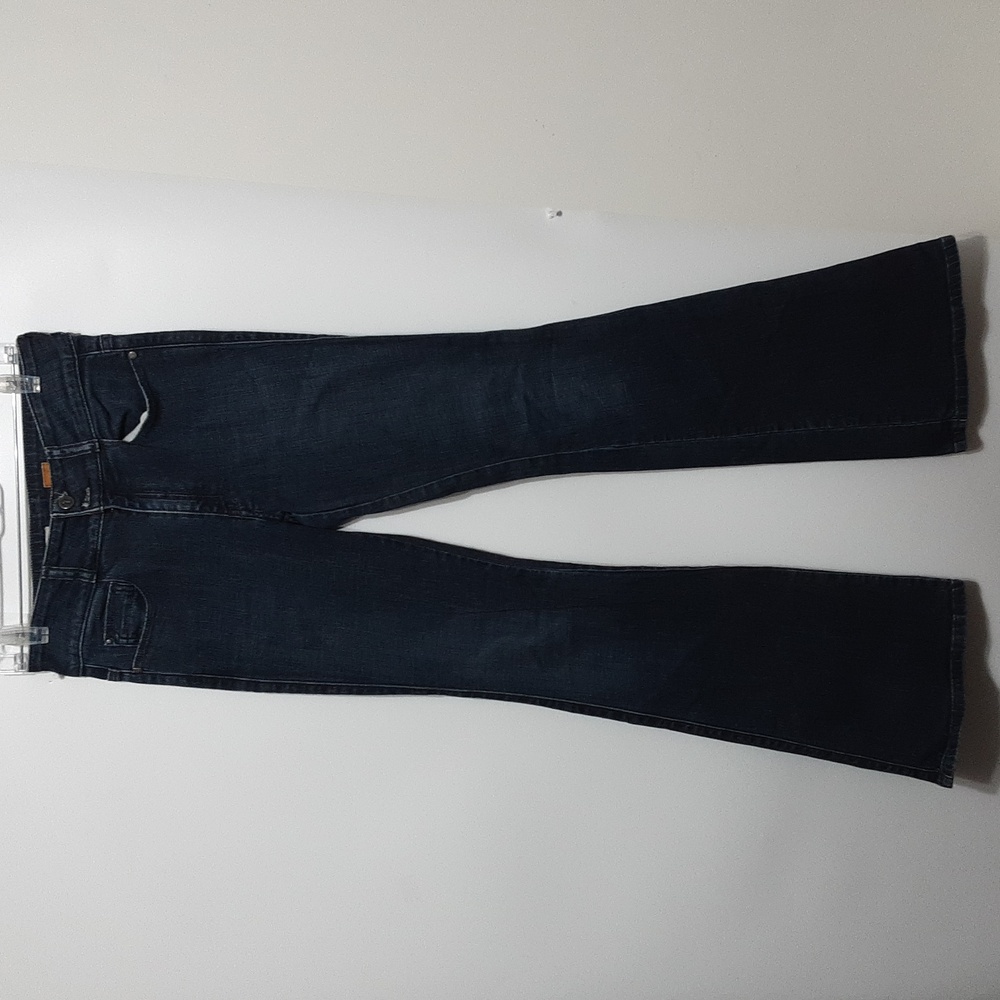 Pilcro Fit Superscript Mid Rise Flare Leg No 27 Denim Jean